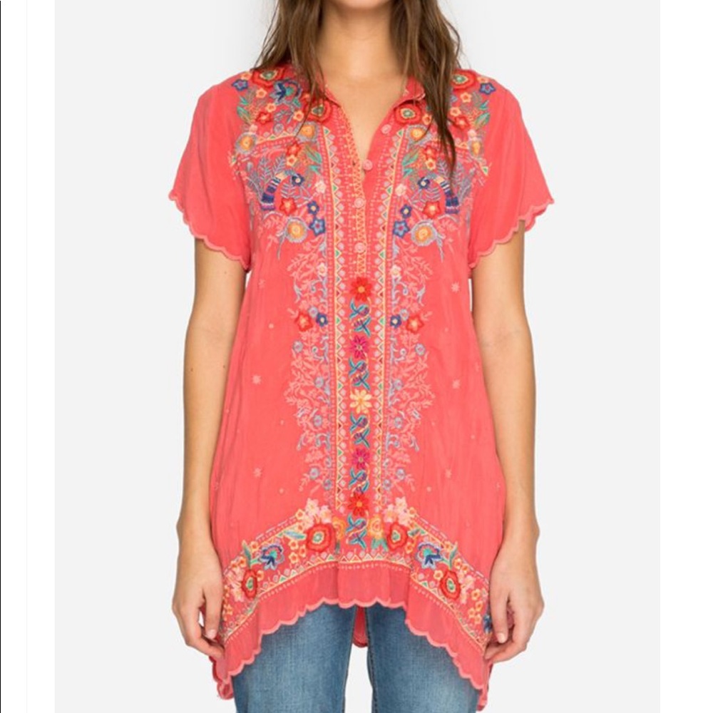 Johnny Was Mikones Tunic Size Small NWT - Picture 3 of 12